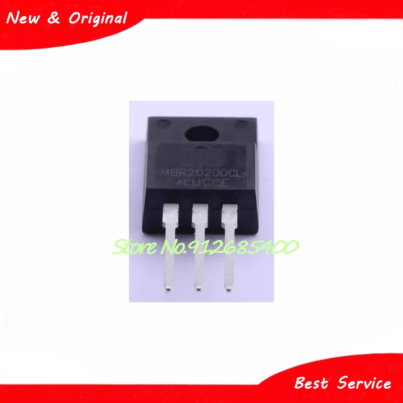 10 Pcs/Lot MBR20200CL-TF1-T TO220 New and Original In Stock