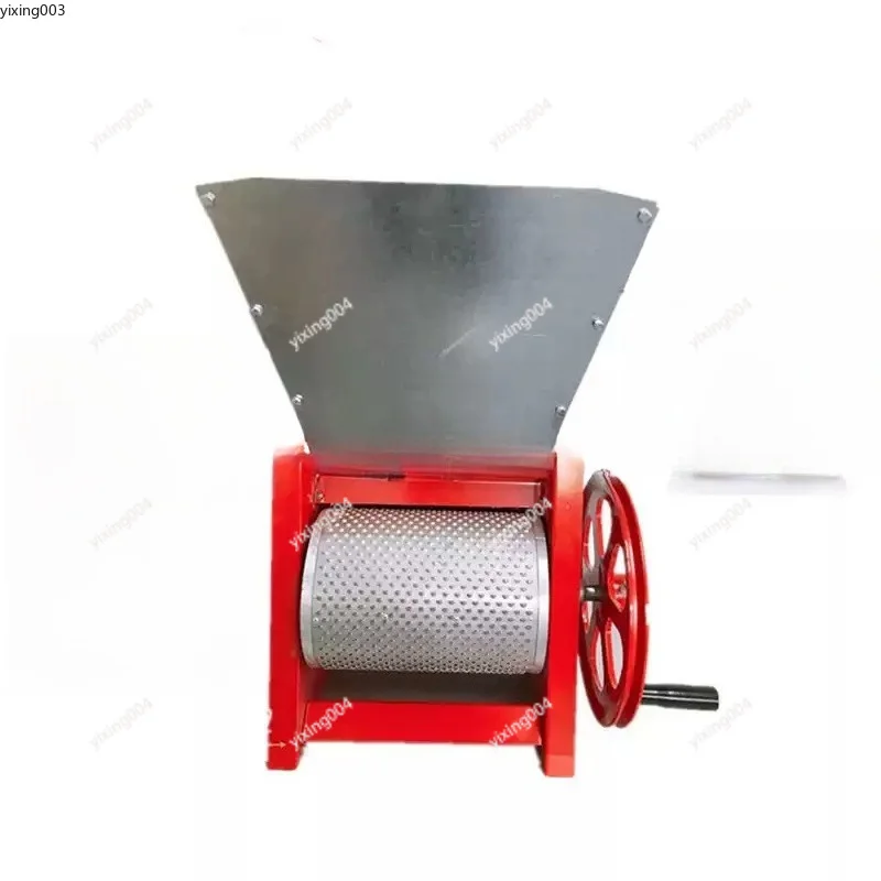 Hand‑Crank Manual Coffee Pulper Fresh Coffee Cherry Fruit Peeling Shelling Machine for Small Farm Processing Equipment