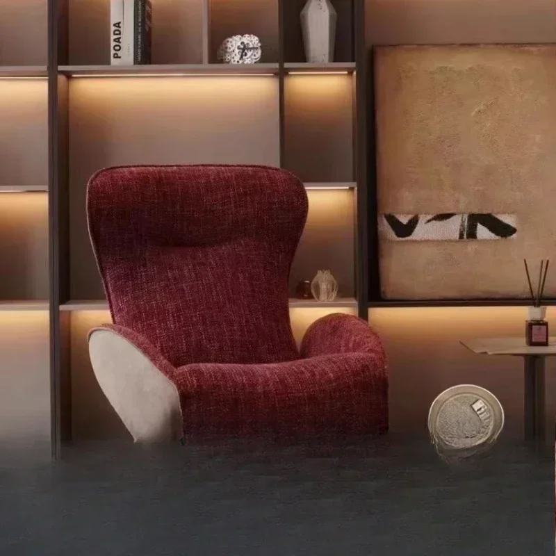 Zero gravity, can sit and lie down, home balcony for leisure, master bedroom living room single sofa, light luxury