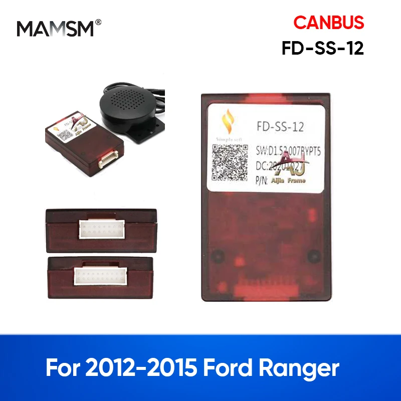MAMSM Car Radio Canbus Box For Ford Ranger 2012 2013 2014 2015 Auto Multimedia Navigation Decoder Adapter FD-SS-12