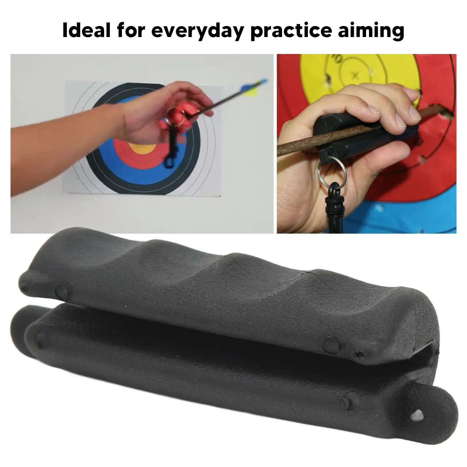 أداة سحب الرماية المصنوعة من السيليكون مع سلسلة مفاتيح، ملحق قوي ومتين للتدريب اليومي في الهواء الطلق #5