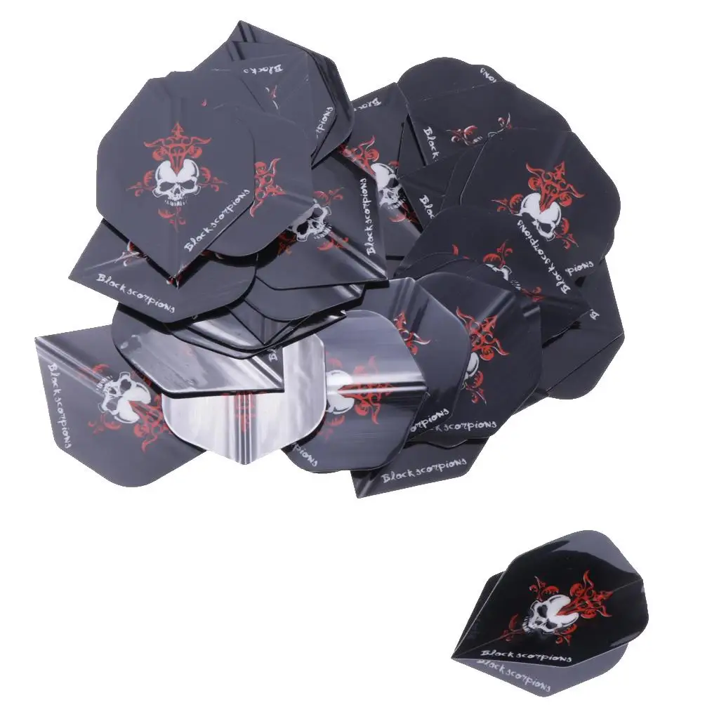 

Standard Shape Dart Flights PET Material Dart Accessories Soft Tip Dartboard Accessories for Indoor Games Set