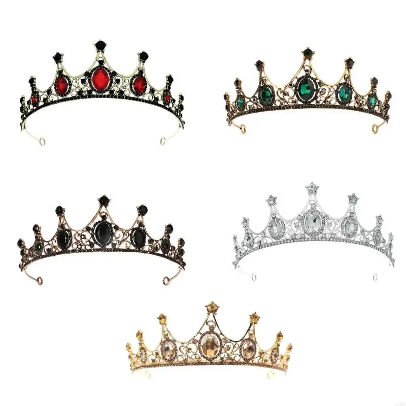 270D Secure Baroque Headpiece อุปกรณ์เสริมผมสำหรับ Elegant Photo Props งานปาร์ตี้