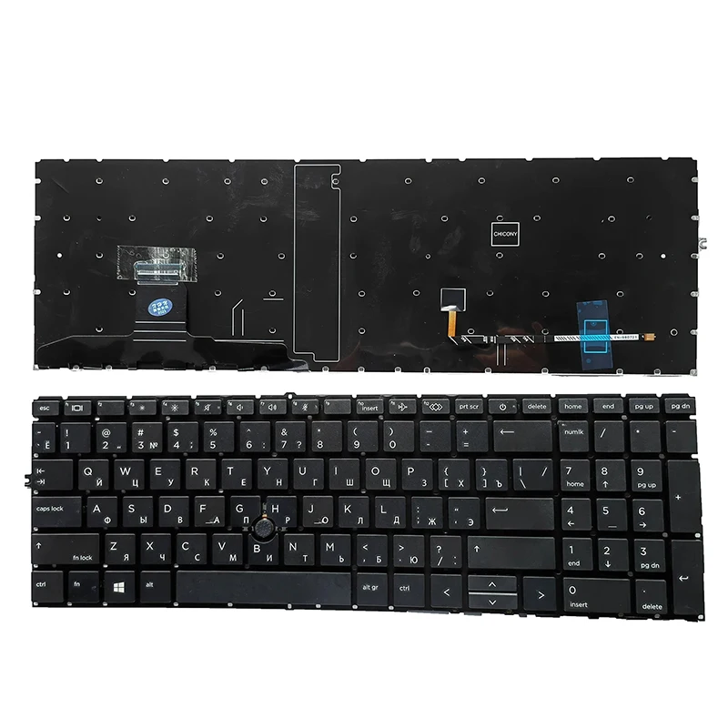 Imagem -02 - Teclado Retroiluminado Russo para hp Zbook Firefly 15 g8 15 g7 M07491001 L89916-001 Notebook