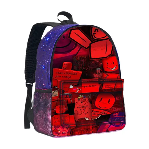 Imagen 2 del producto Mochila Forsaken Chance de 15,7 pulgadas, mochila escolar para estudiantes, periférica impresa en 3D para estudiantes de escuela primaria y secundaria