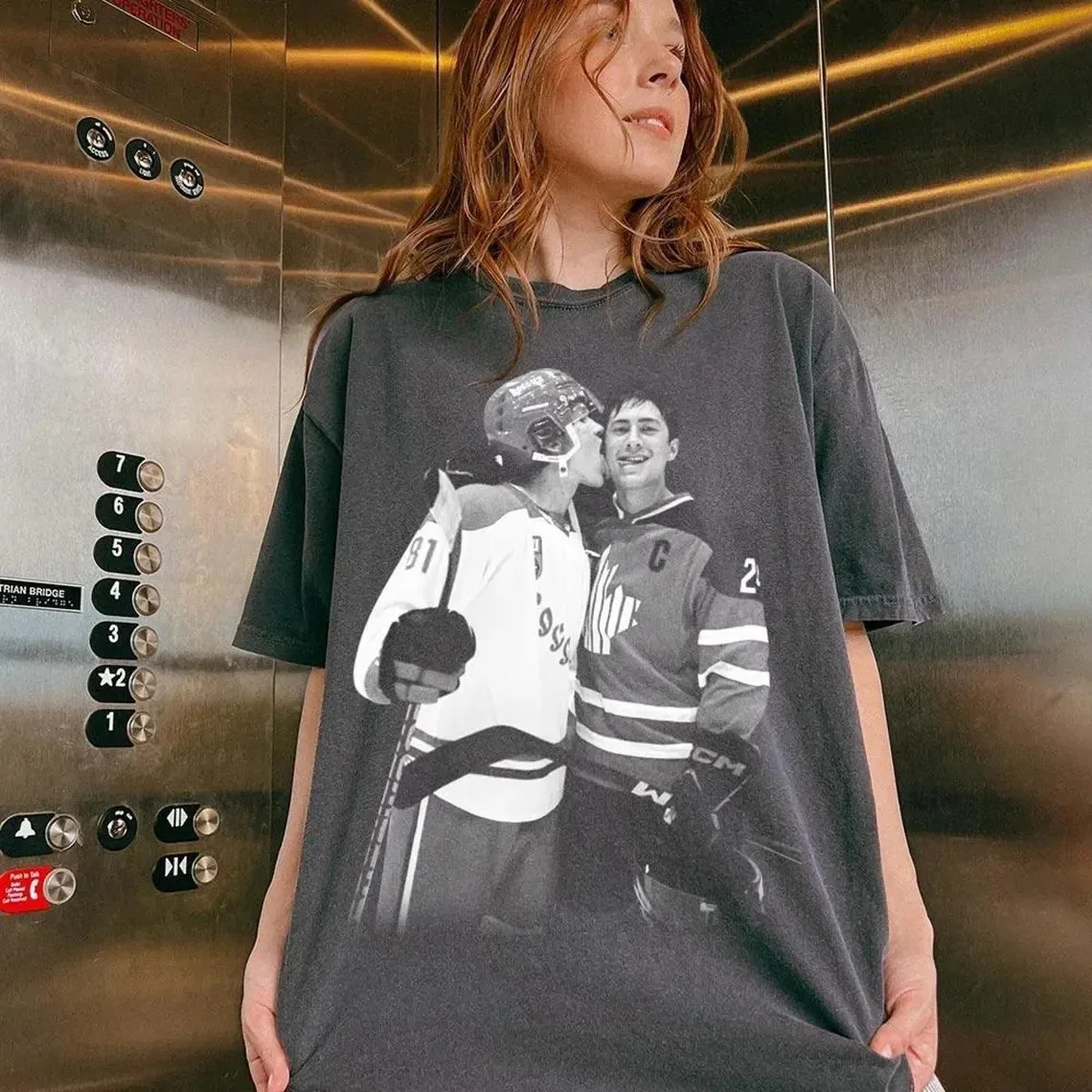 Y2k Mode Vintage Sport T-shirt Vitage Ilya Rivalry Chauffé Humoristique Imprimé Coton T-shirts Décontracté Lâche Manches Courtes Unisexe