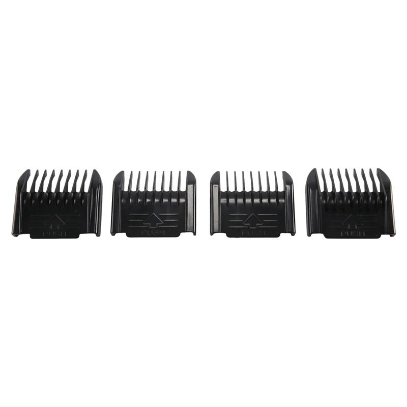 Electric Clipper Accessories,4Pcs Cut Clipper Limit Comb Guide Attachment Size Barber Replacement(1mm,1mm,2mm,3mm)-A07G