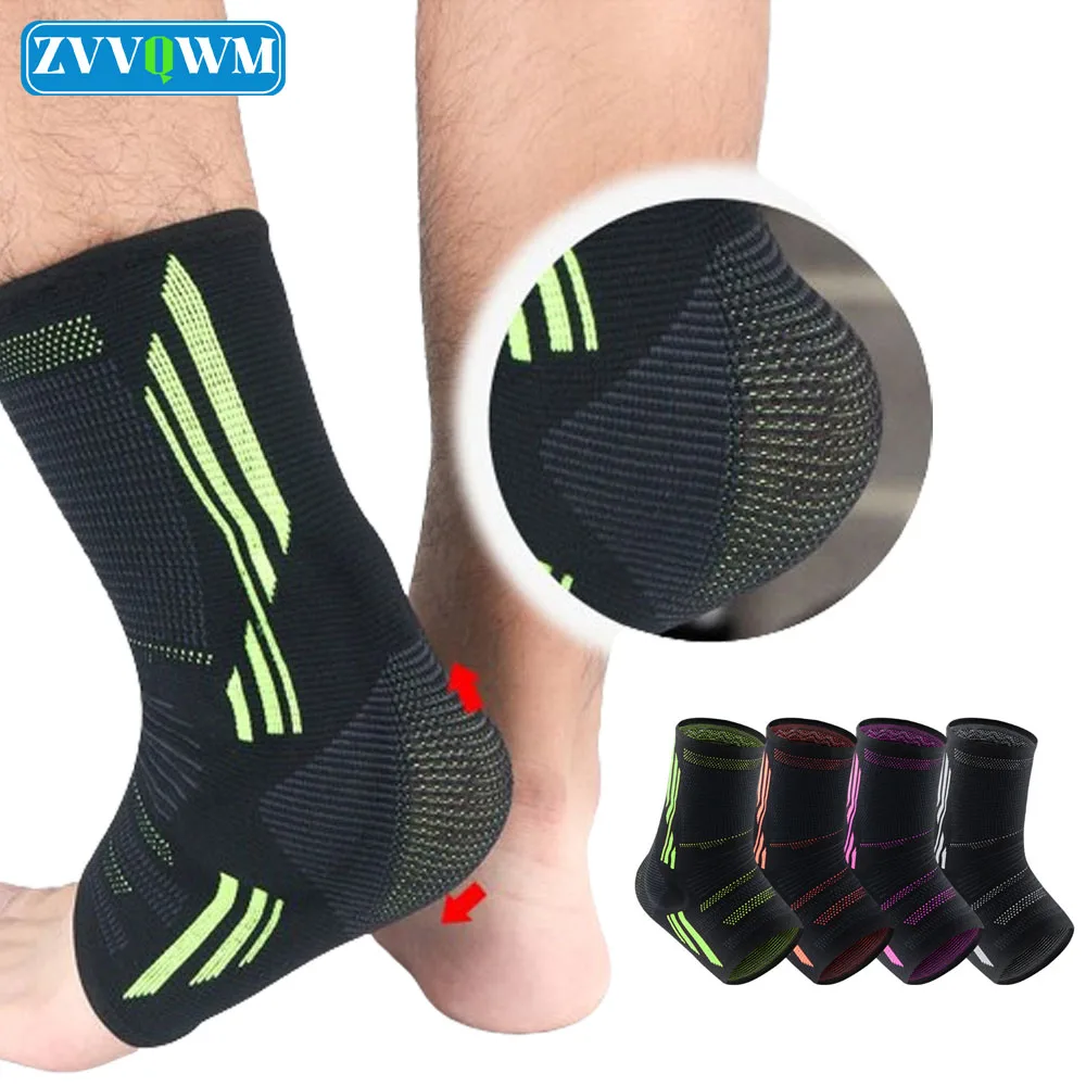 1Pcs Compression Ankle Brace Stabilizer Women Men Swelling Ankle Support Achilles Tendonitis Pain Sports Ankle Sleeve Running