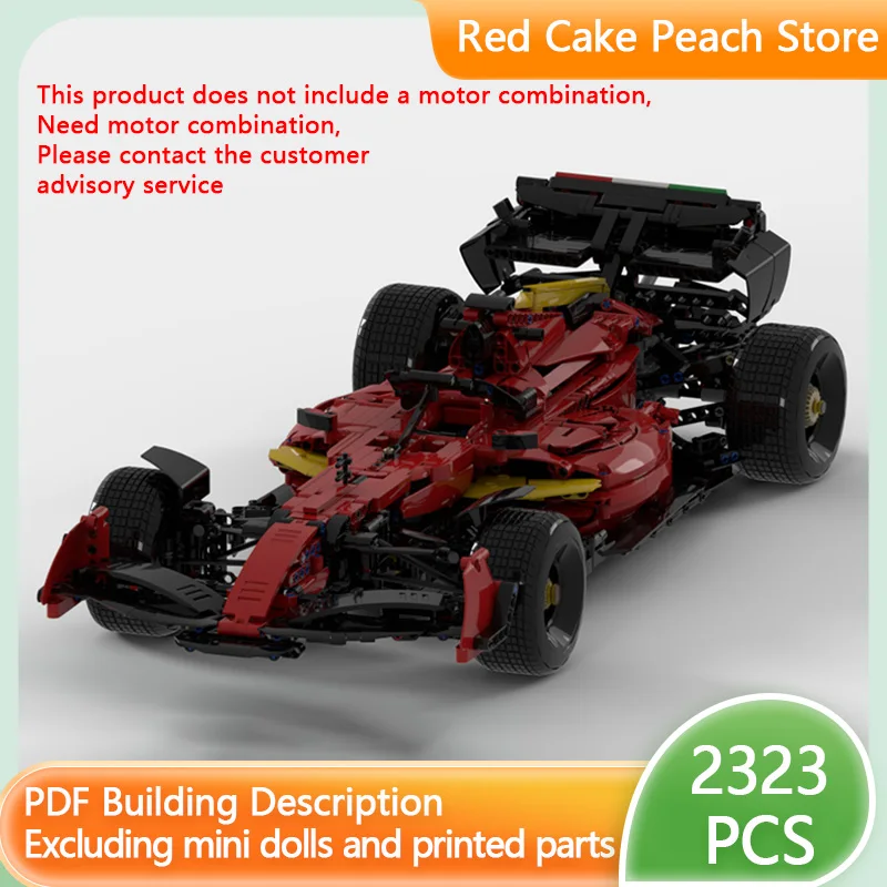 

Speed Racing Car Model MOC Building Bricks F1 Formula Racing Modular Technology Children Holiday Gifts Assemble Toys Suit
