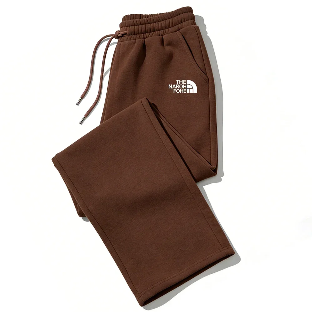 Hochwertige, bestickte Herren-Freizeit-Langhose, Unisex, für Herbst und Winter, Fitness-Jogginghose, bequeme Passform, Sporthose. – Detail 12
