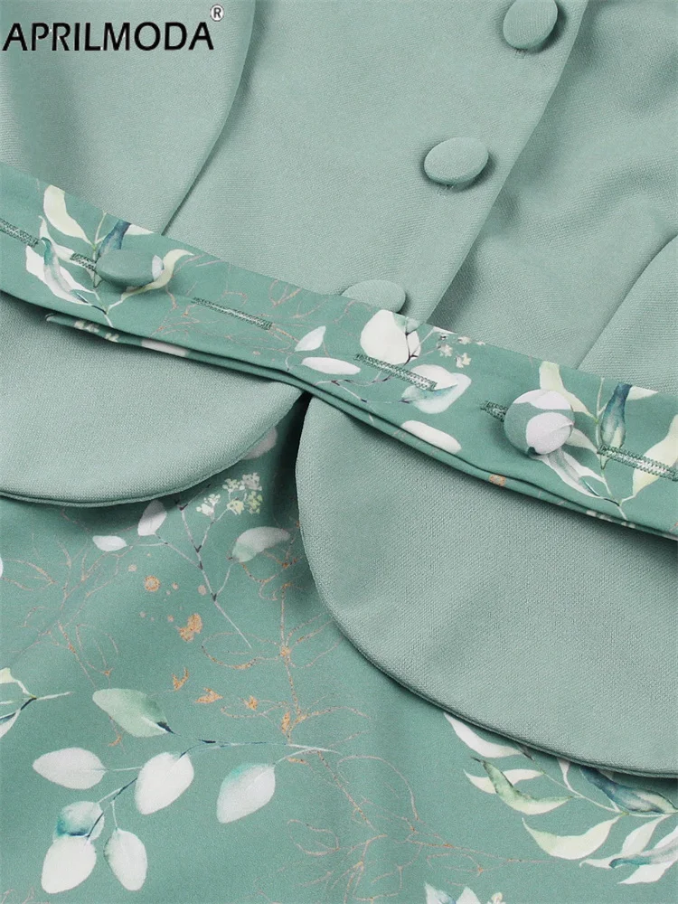 2025 Élégant Patchwork Swing Flare Robe d'été décontractée avec ceinture Col rabattu Pinup Rétro Court Cocktail Robes de bal Années 1950