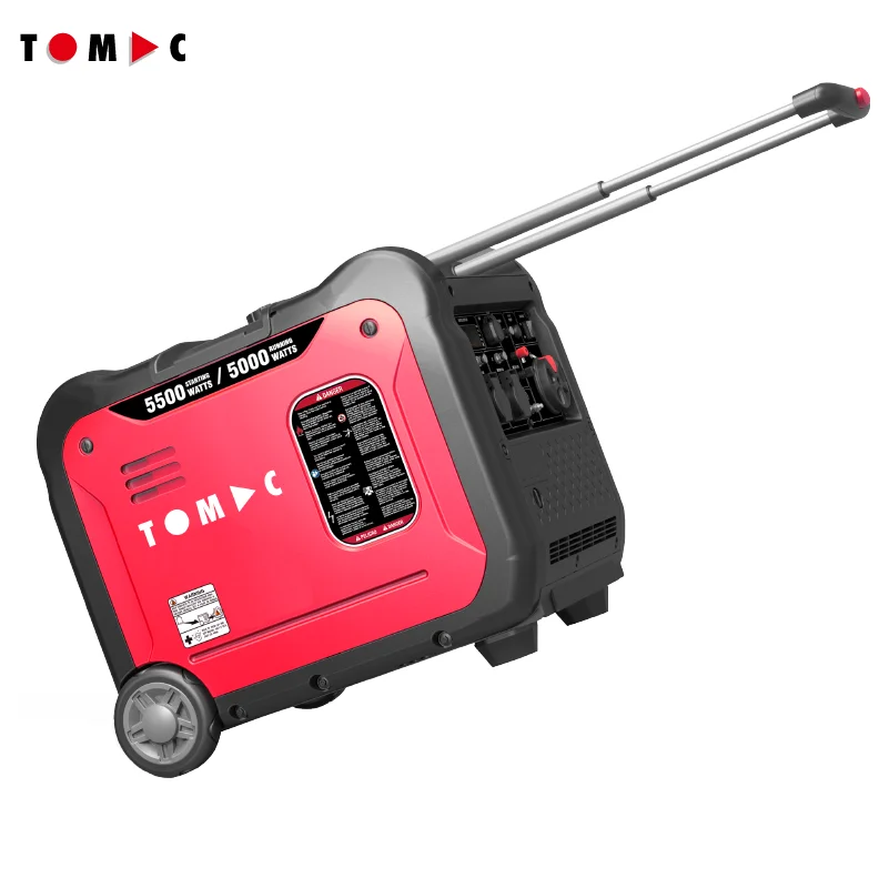 Tomac Portable 5.5Kw Silent Inverter Gasoline Generator