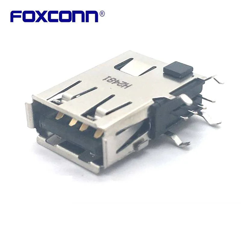 

Foxconn UB3119C-4HR1-4F Side Insert flanging USB2.0 Connector Reverse