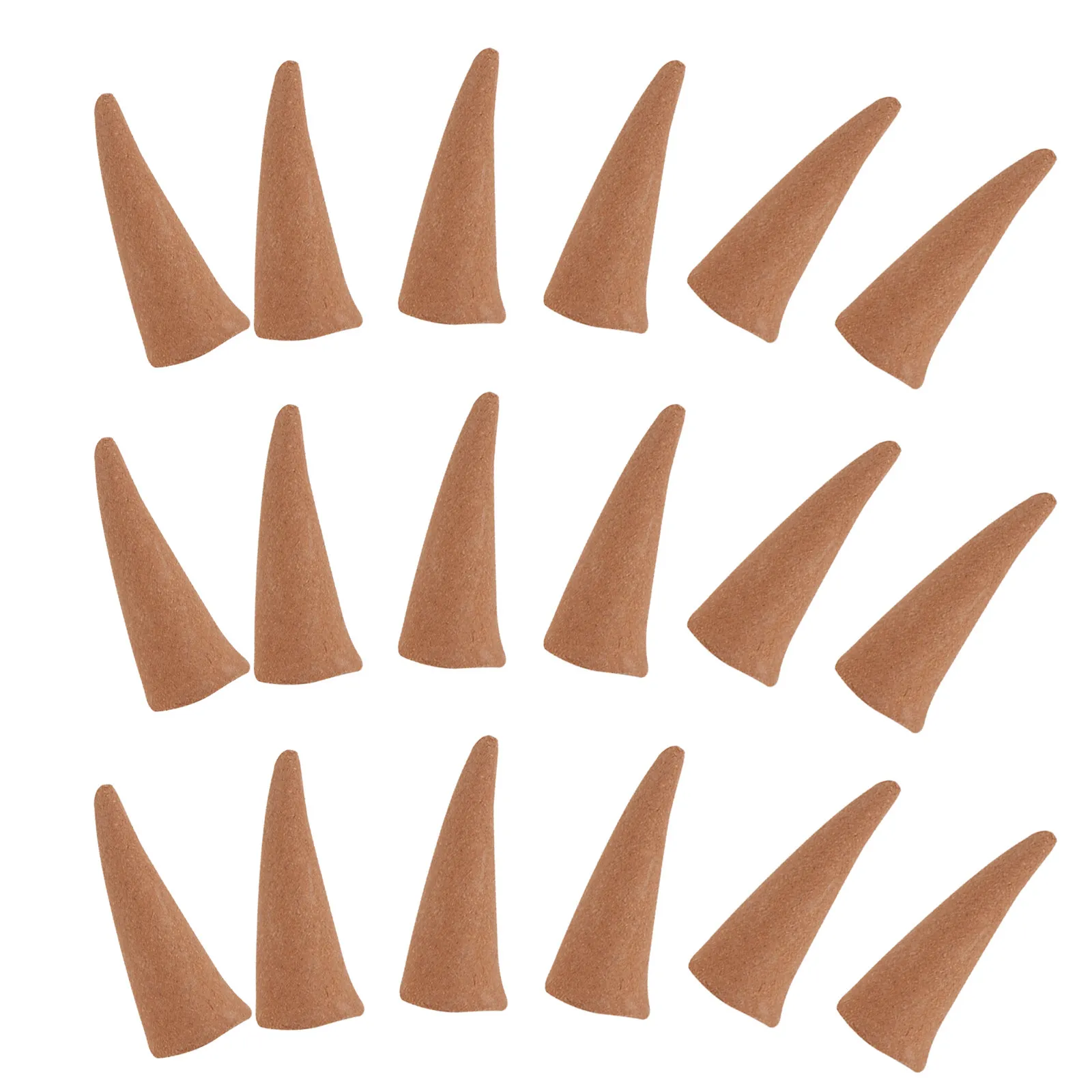150Pcs Sandalwood Grain Incense Cones Natural Handmade Backflow Cones for Stress Relief Focus Aromatherapy Living Room Tea