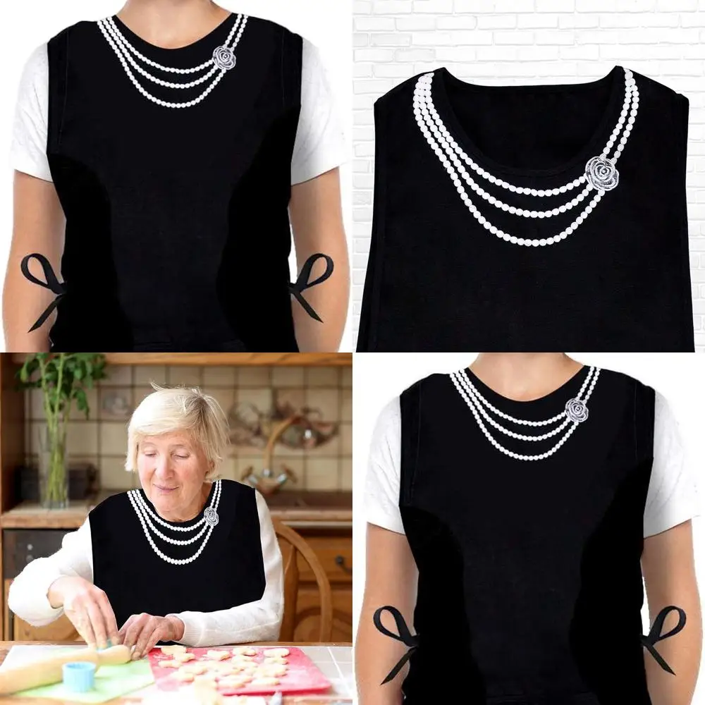 

Plus Size Women's Pocketed Cobbler Aprons in Spanish Style