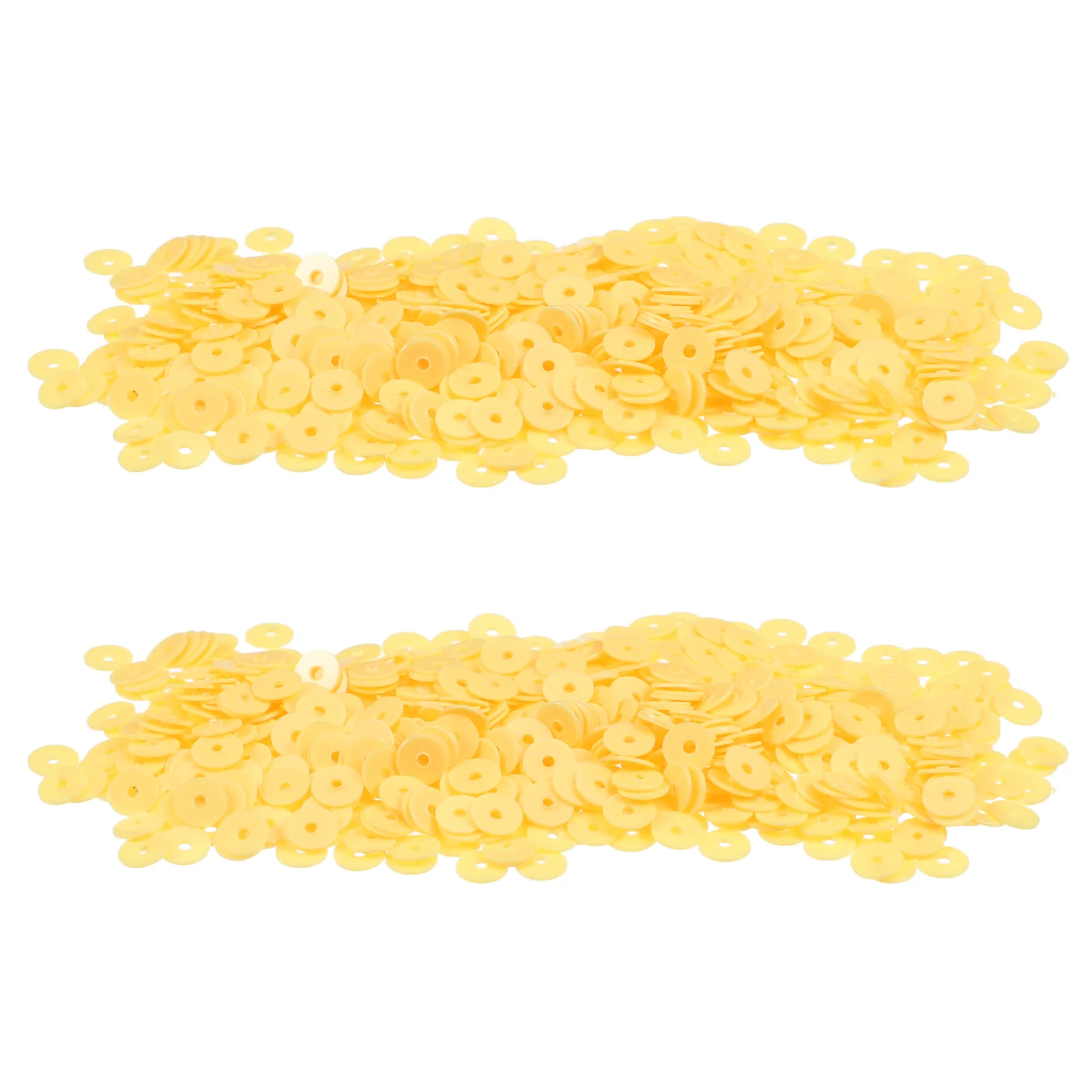 

2000 Pcs Sequins Crafts Decoration Beads Flat Clay for Bracelets Making Bulk