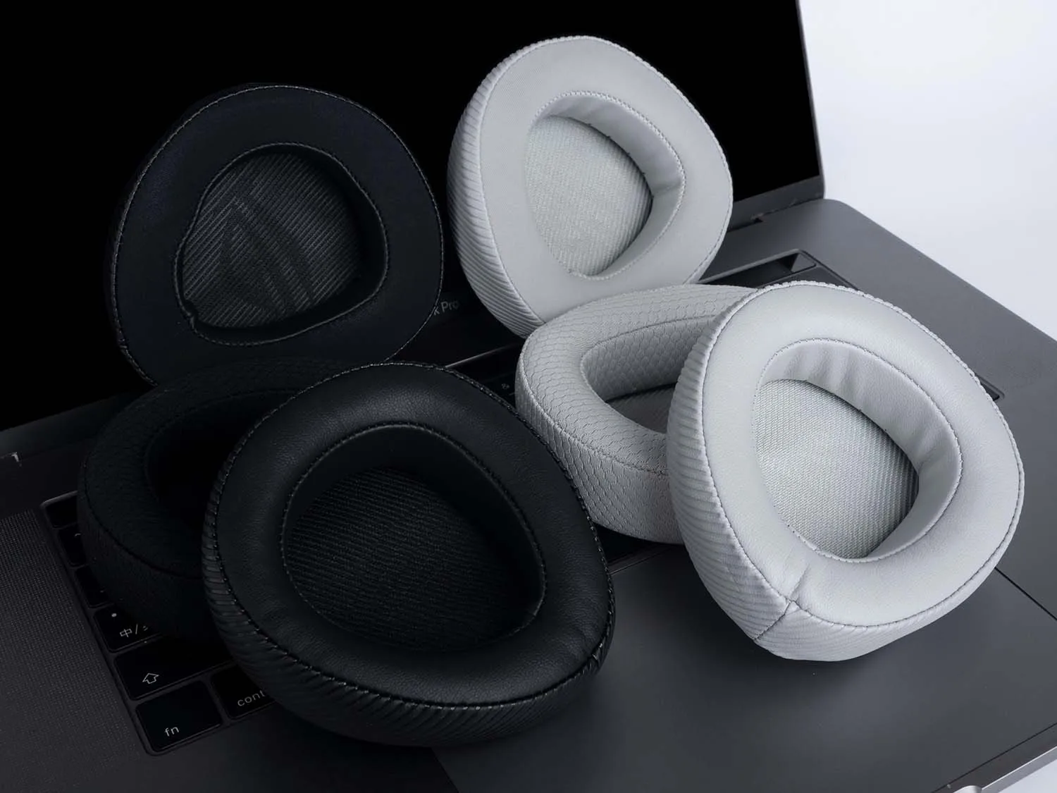 Earphone Pads for ASUS ROG Delta II Replacement Earpads Earmuffs Cloth Memory Covers Sponge Protein
