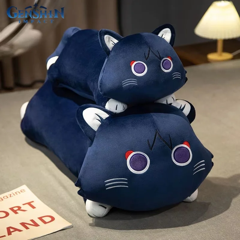 

2024 Hot 60/100cm Genshin Impact Wanderer Plush Toys Kawaii Scaramouche Plush Dolls Decor Pillow Cushion Anime Figure