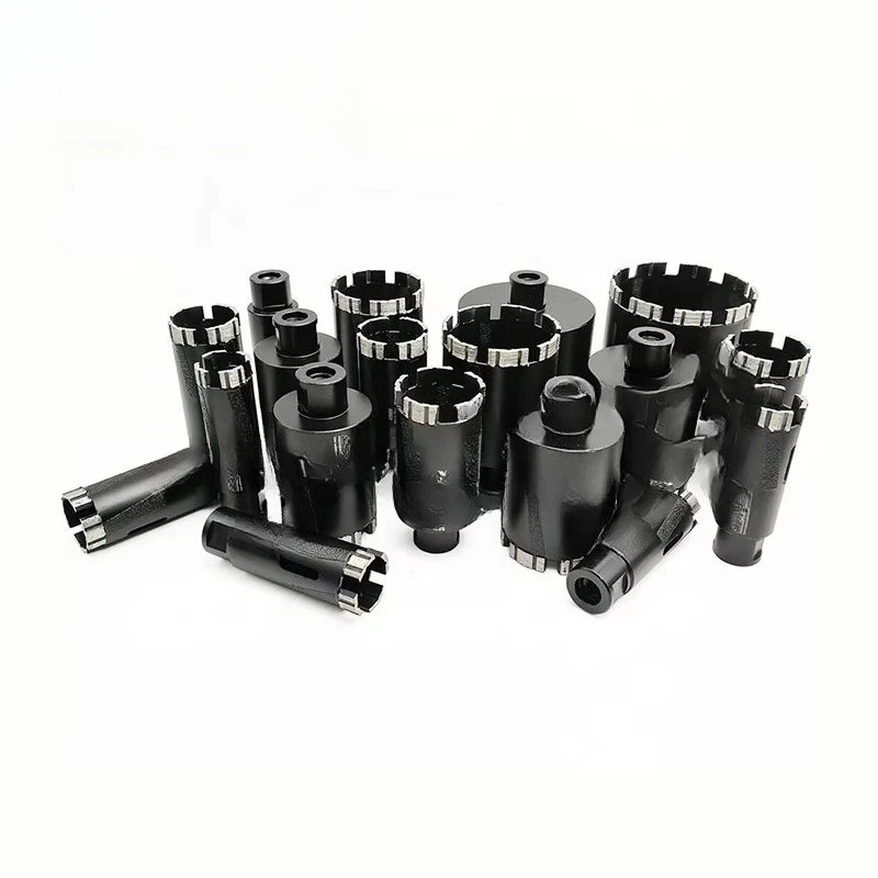 

Diameter 6-102mm laser welded dry or wet diamond core bit with side protection Hard granite marble concrete
