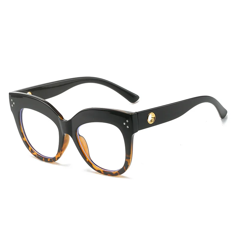 Linverser CXI-Monture de lunettes œil de chat respirante pour femme, lunettes d'ordinateur anti-fatigue, lunettes carrées, lunettes anti-bleu, 60821