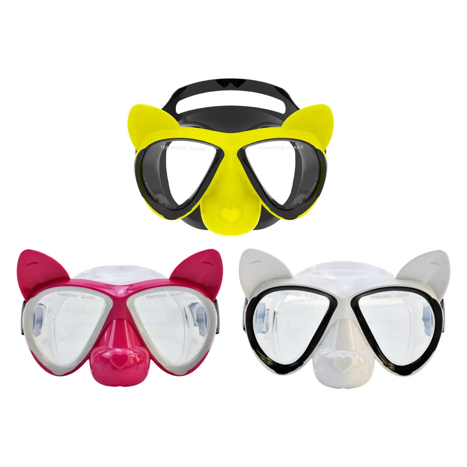 

Scuba Snorkeling Mask Diving Goggles for Swimming Freediving Snorkeling