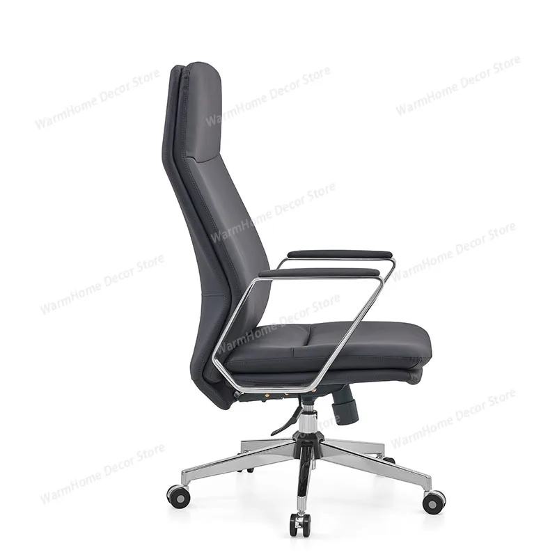 

Leather Office Chair Comfortable Sedentary Home Boss Office Computer Chair High Back Conference Cadeira Escritorio Furniture