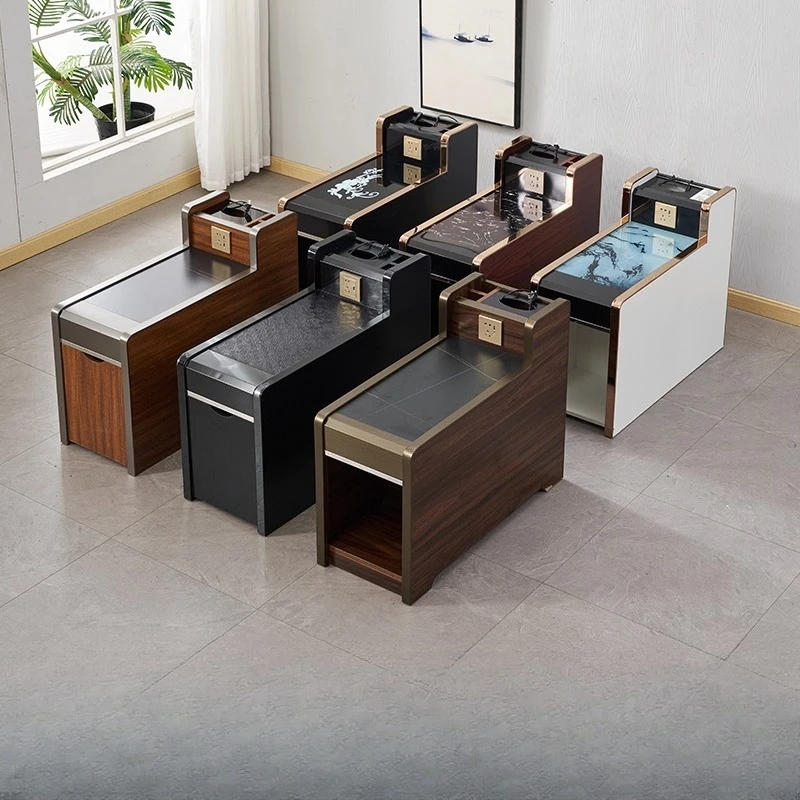 

Foot Massage Coffee Table Cabinet Sofa Side Table Bath Massage Foot Bath Coffee Table Coffee Cabinet USB Charging Foot Bath Nail