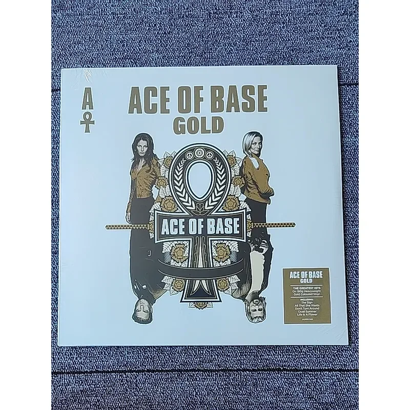 Ace Of Base Gold 16 Beautiful Life Gold Glue LP, Vinilo de Color para Reproductores de Vinilo