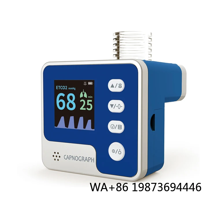 

Portable ETCO2 Capnograph Monitor CA10M Real Time Gas Analysis
