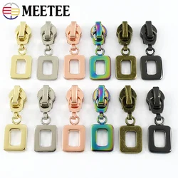 5/10/20Pcs 5# Zipper Slider For Nylon Zippers Tape Shoes Coat Zip Heads Bag Purse Zips Pulls Repair Kits DIY Sewing Accessories