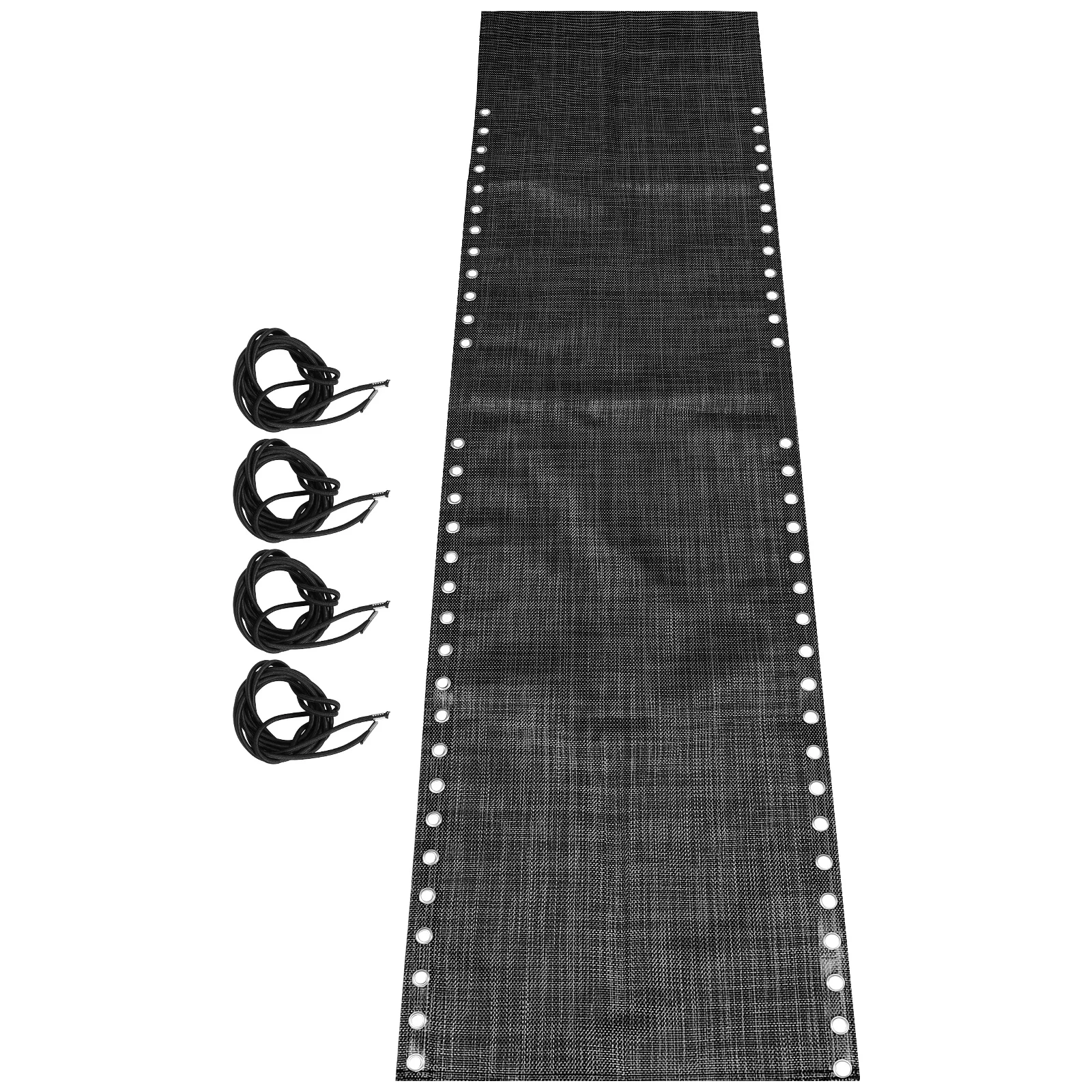

5pcs Replacement for Outdoor Chairs Durable Breathable Mesh Camp Chair Replacement Fabric Repair Kit Deep Gray Chair Arm Parts