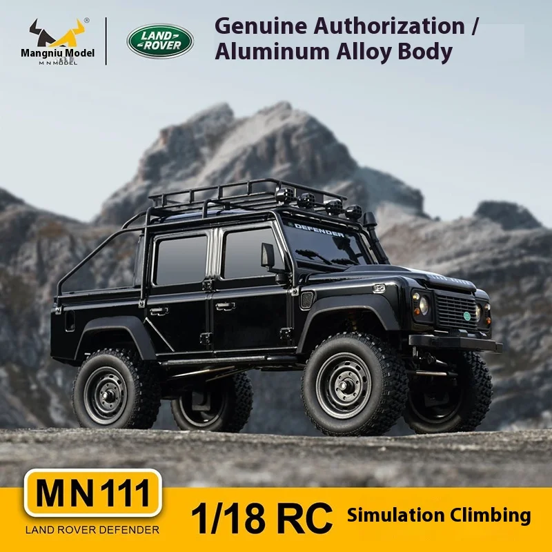 MN111 Moutain Bull KIT Edition Four-Wheel Drive Remote Control Toy Car Simulation Land Rover Defender Climbing Vehicle Model