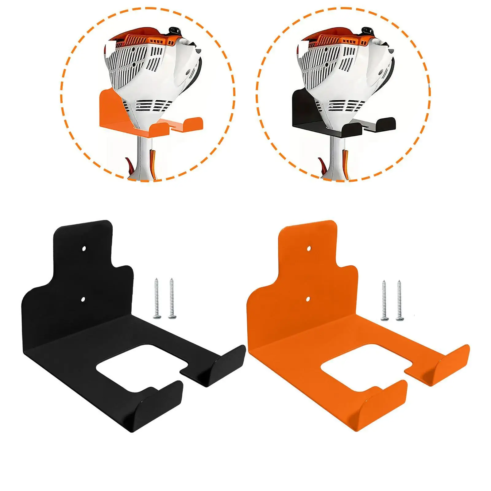 Lawn Trimmer Stand Easy to Install Weeds Eater Hanger for Garden Home Hoses
