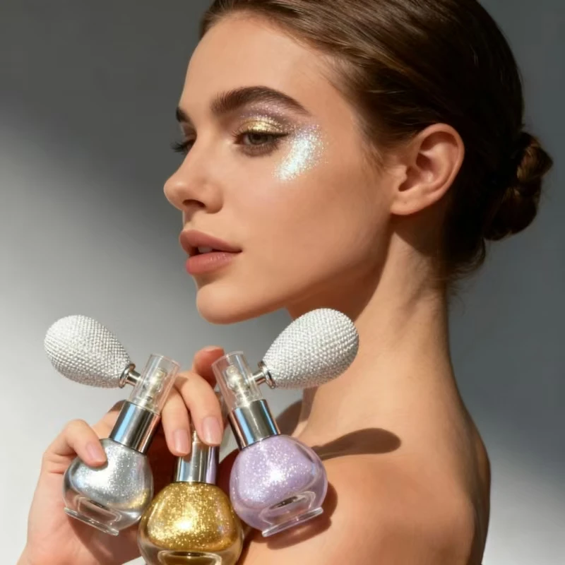 Brightening Glitter, High-Gloss Body Glitter, Eye Glitter, Suitable for Women, Holiday Supplies