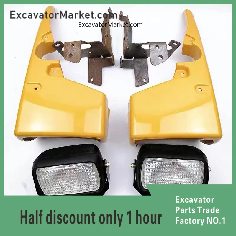 For Caterpillar Cat Ceiling Light 320c/320d/329d Cab Lampshade Work Light Bracket  Accessories excavator Parts