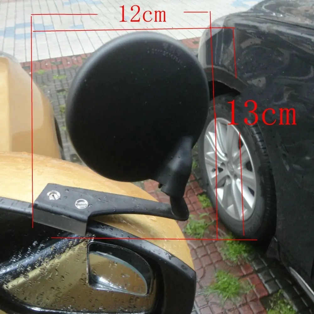 360 Degree Rotation Car Front Wheel Blind Zone Mirror Wide Angle Rearview Mirror Dead Zone Auxiliary Mirror Left and Right