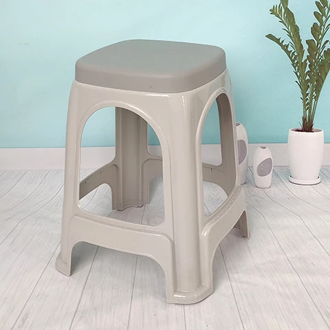 

Thickened plastic stools for household use, bathrooms, coffee tables adult plastic stools, dining tables, chairs