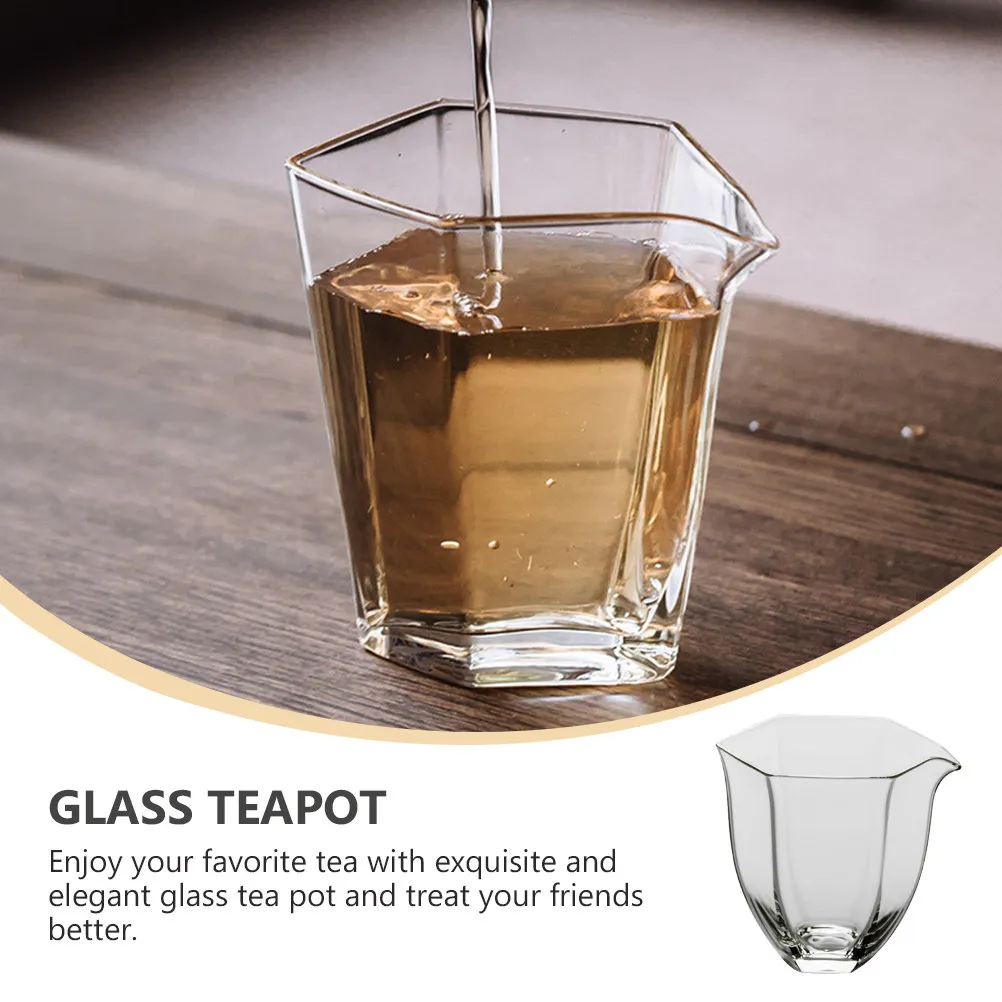 

Heat-Resistant Hammered Glass Tea Dispenser Professional Teaware Office Meeting Room Japanese Style Tea Fairness Cup Glass