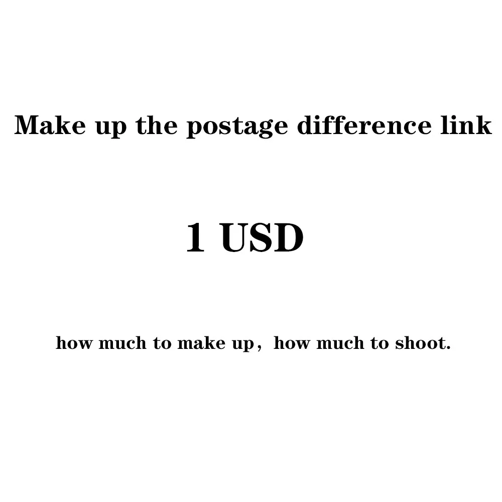 

Make Up The Postage Difference Link