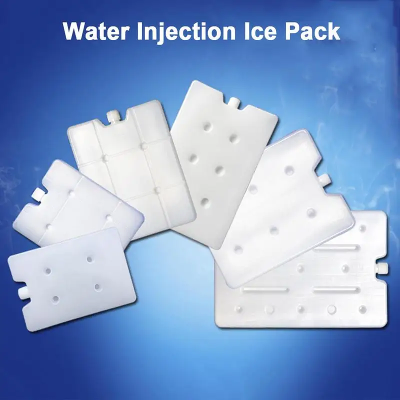 Reusable Gel Freezer Pack Refrigerator Ice Blocks Ice Crystal Box Cold Freezer Pack Picnic Fresh Food Cooler Water Freezer Packs