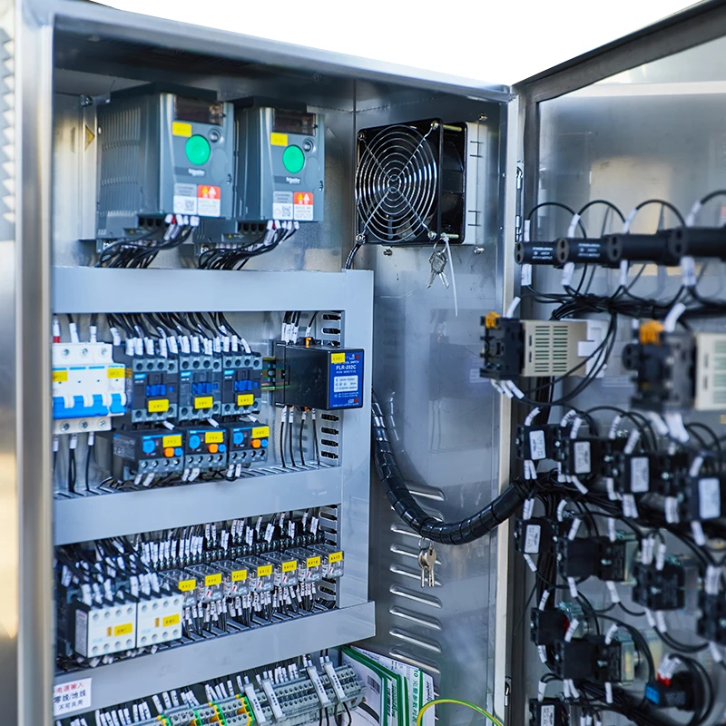 Farm Hospital Sewage Treatment Snail Shell Spiral Sludge Dewatering Machine Multi-Disc Spiral Pressing Technology Pump Motor