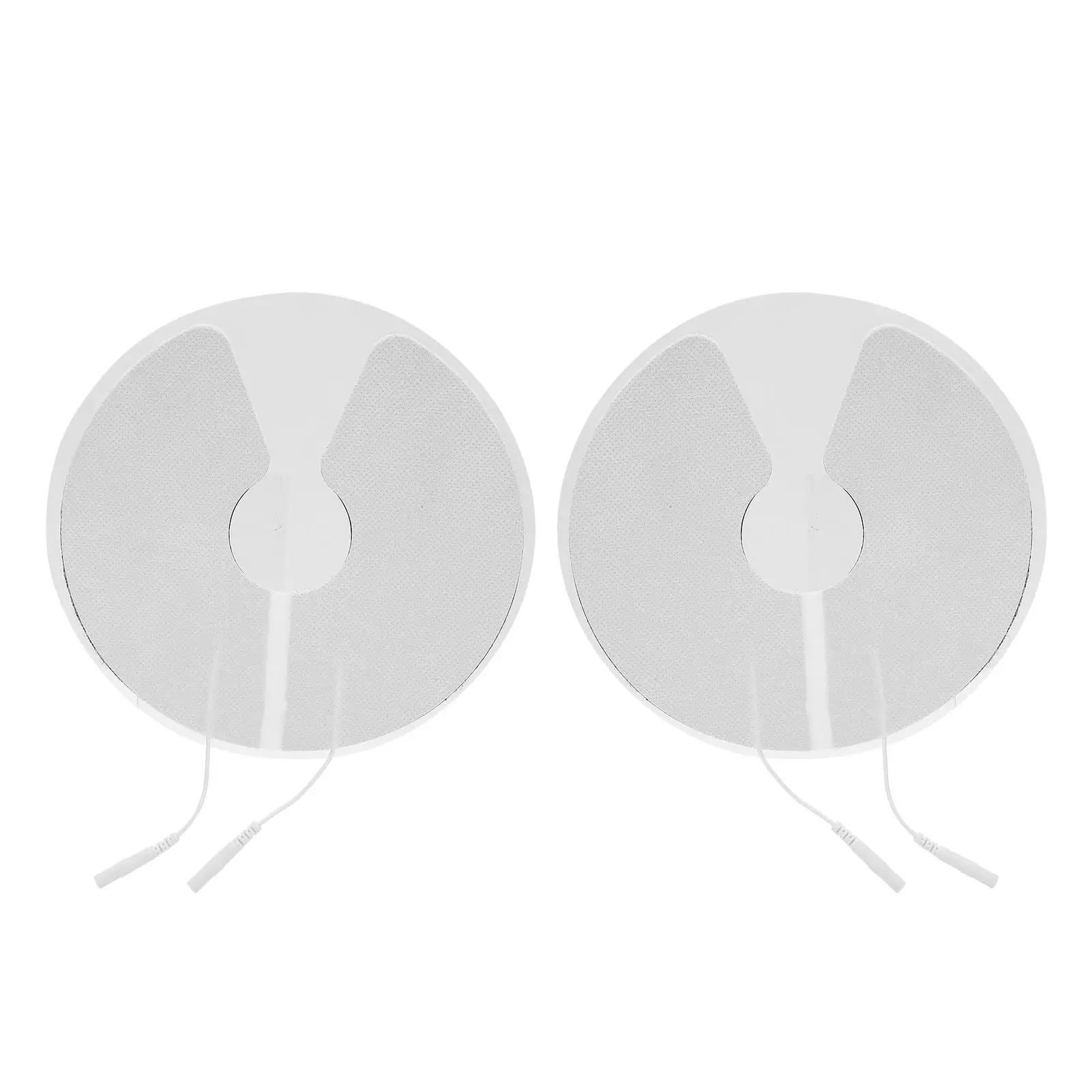 

Non Woven Fabric Chest Electrodes Pads for TENS Physiotherapy Machines 16cm 63in Massager Treatment 2pcs Pack