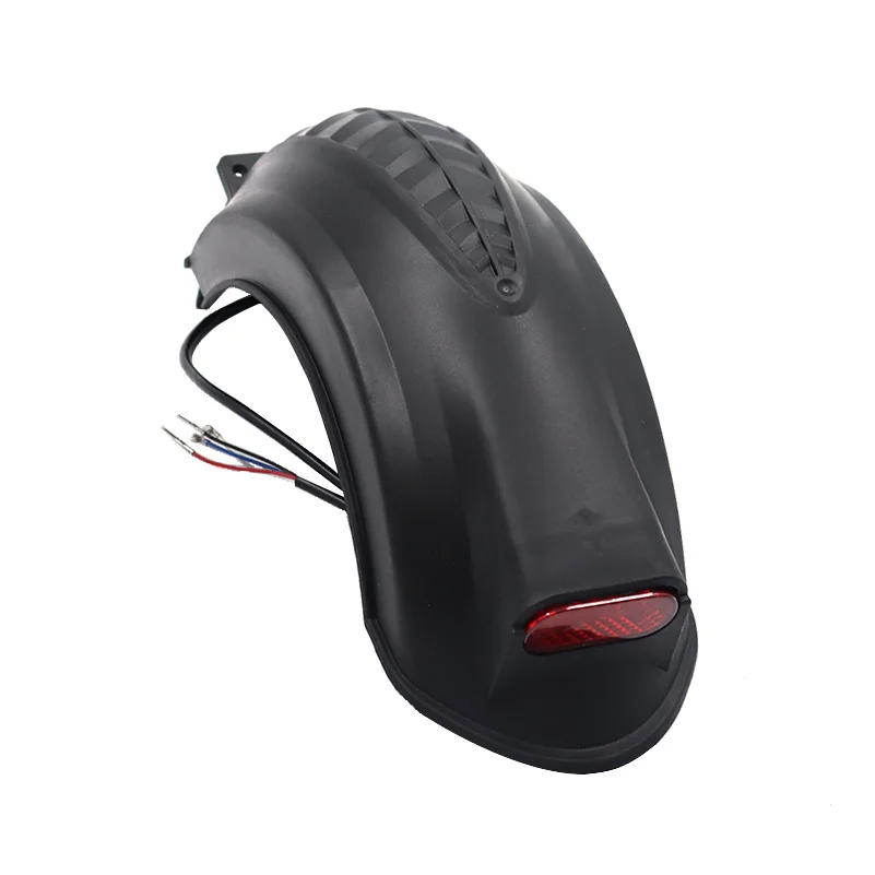 Universal Front / Rear Fender With Light (Brake Light) For Electric Scooter Is Applicable To KUGOO M4 The Same 10 Inch Electri