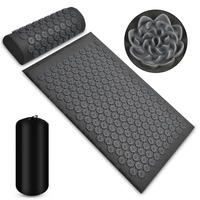 Yoga Acupressure Massage Mat Pranamat Eco Lotus Spike Mat Acupuncture Massage Cushion Kuznetsov's Applicator for Neck Foot Back