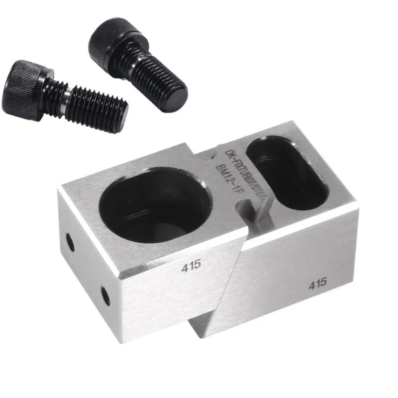 For multi-station wedge expansion clamping block machining center side-by-side fixing vice