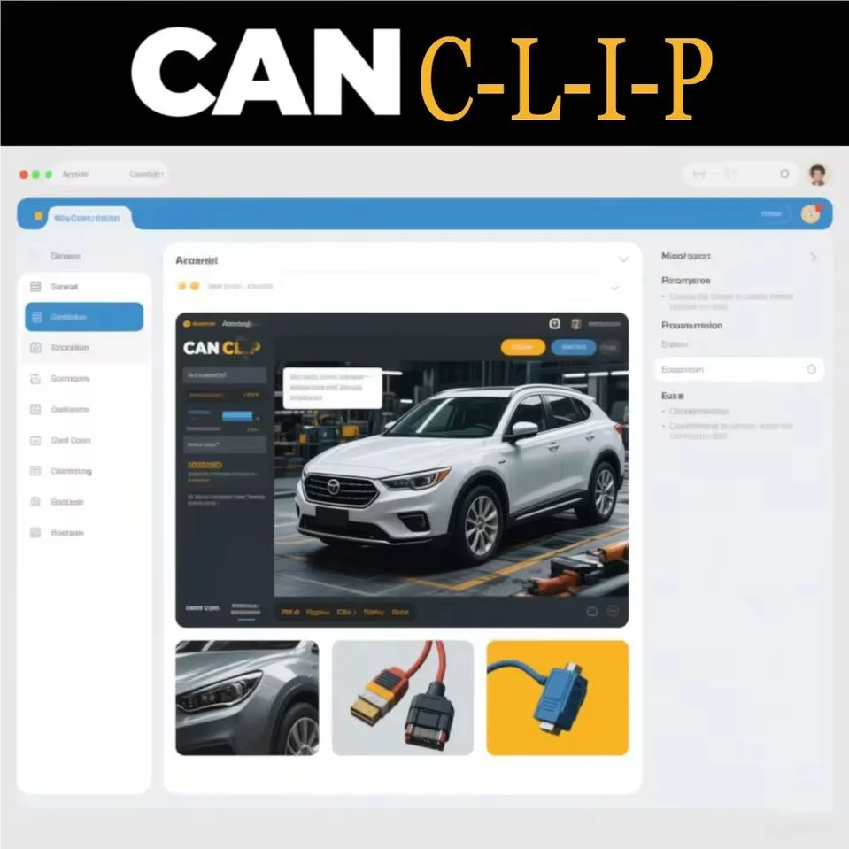 

CAN C-l-i-p SW V215 V213 V212 V220 V209 Diagnostic Tool for with Free Gifts Reprog V191 Pin Extractor Dialogys V4.72