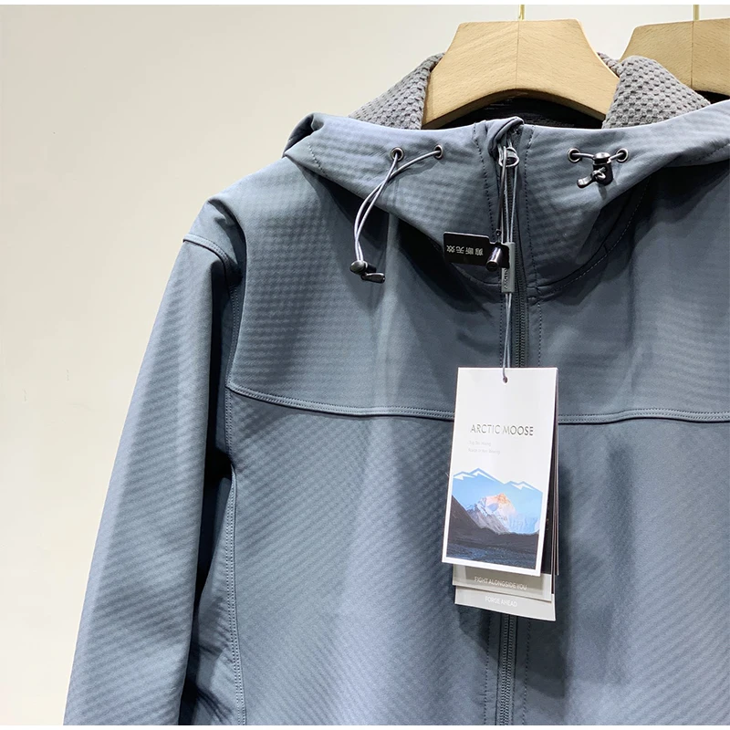 Autunno nuove giacche da uomo Casual Outdoor impermeabile antivento giacca a vento con cappuccio cappotti ultraleggeri escursionismo palestra Sport maschile M-3XL