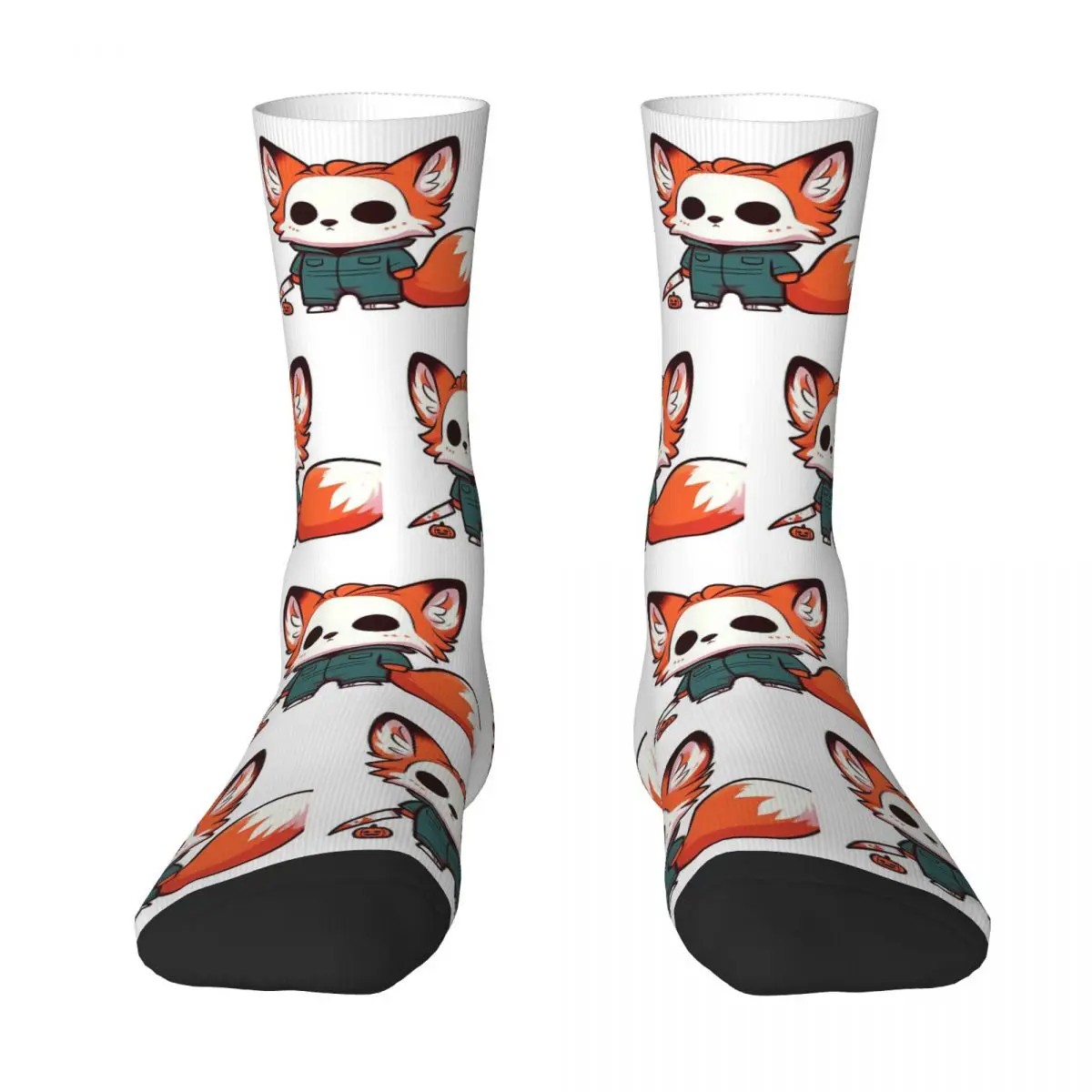 Michael Myers Fox Men Women Socks Cycling Novelty Spring Summer Autumn Winter Stockings Gift