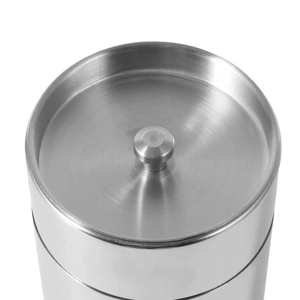 Tea Can Stainless Steel Tea Tins Canister Home Kitchen Canisters for Tea Coffee Sugar Storage Tea Canister