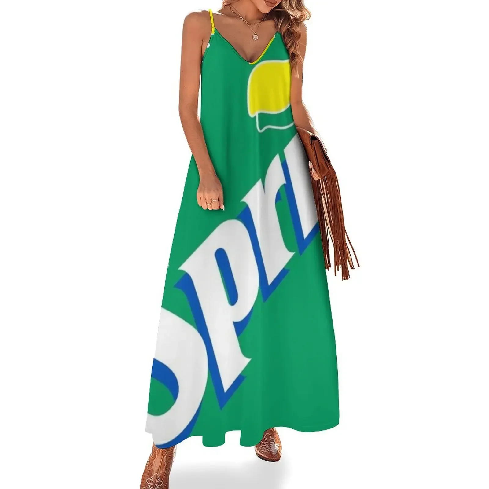 

Sprite Sleeveless Dress Evening gown dresses for official occasions women clothing 2025 new arrivals Women dresses summer Dress